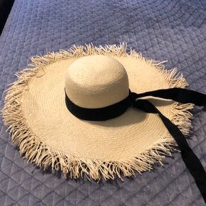 NWOT J Crew straw hat